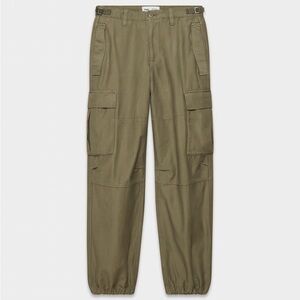 Aritzia TNA Supply Cargo Pant Army Green